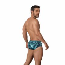 Синие принтованные плавки Madero Swimsuit Brief Clever Masculine Underwear