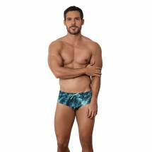 Синие принтованные плавки Madero Swimsuit Brief Clever Masculine Underwear