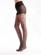 Стильные колготки с принтом в виде звездочек Pretty Polly
