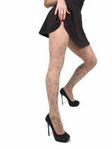 Колготки с принтом в виде снежинок STOP Your Style