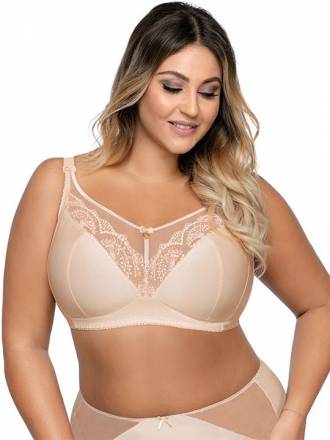 Бюстгальтер plus size с мягкими чашечками без косточек AVA