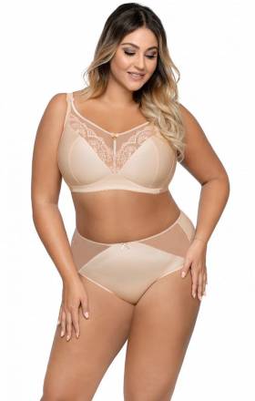 Бюстгальтер plus size с мягкими чашечками без косточек AVA