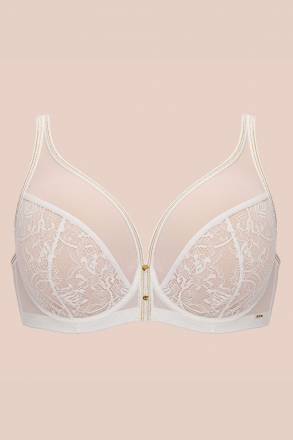 Белый бюстгальтер-бралетт Chiara Gold Alles