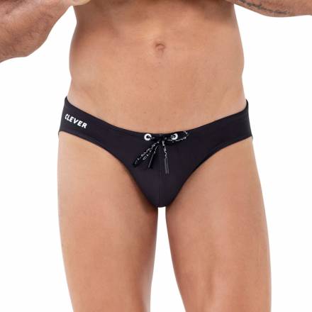 Черные классические плавки Cool Swimsuit Brief Clever Masculine Underwear