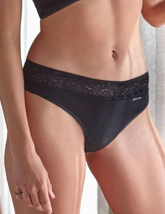 Эластичные трусики-бразилиана со средней линией талии Flexie Adapt Janira