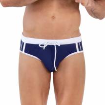 Темно-синие стильные мужские плавки Serene Swimsuit Brief Clever Masculine Underwear