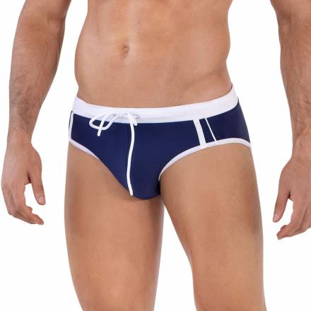 Темно-синие стильные мужские плавки Serene Swimsuit Brief Clever Masculine Underwear