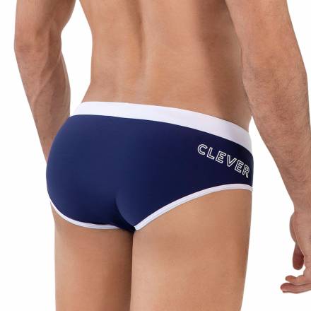 Темно-синие стильные мужские плавки Serene Swimsuit Brief Clever Masculine Underwear