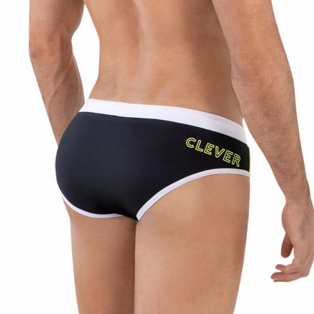 Черные стильные мужские плавки Serene Swimsuit Brief Clever Masculine Underwear