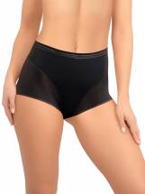 Высокие трусики-слипы из кружева с сетчатой структурой Amoret