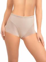 Высокие трусики-слипы из кружева с сетчатой структурой Amoret