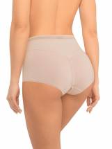 Высокие трусики-слипы из кружева с сетчатой структурой Amoret