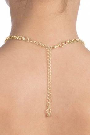 Золотистая цепочка на шею AUDREY Bijoux Pour Toi