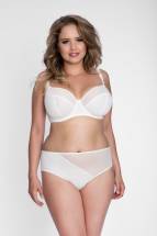 Бюстгальтер с мягкой чашкой plus size из микрофибры и двойной сетки Akcent