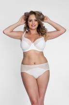 Бюстгальтер с мягкой чашкой plus size из микрофибры и двойной сетки Akcent