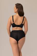 Бюстгальтер с мягкой +size чашкой с принтом в виде лимонов Akcent