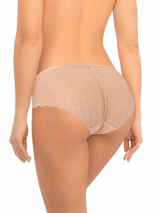 Кружевные трусики-слипы с плотной передней деталью Amoret