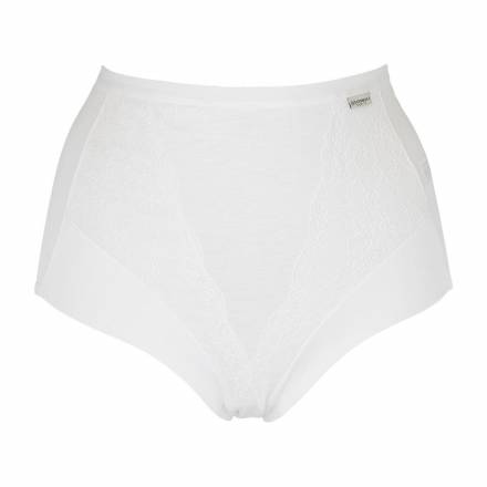 Трусики-макси из мягкого эластичного хлопка Purity Lace Cotonella