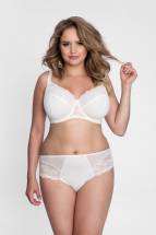 Бюстгальтер на косточках с мягкими чашками plus size и кружевом Akcent
