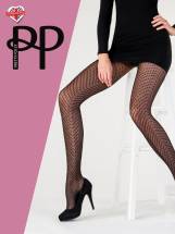 Женственные колготки с геометрическим рисунком Pretty Polly