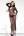 Полупрозрачное длинное платье Sarah с воротником-стойкой Me Seduce