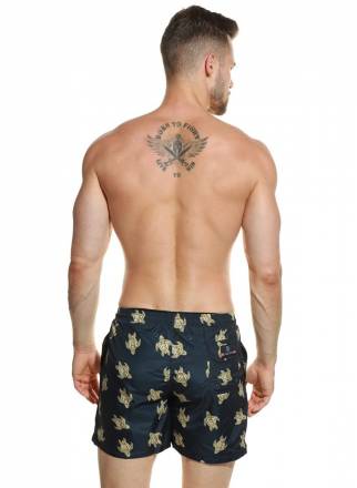 Мужские пляжные шорты с принтом в виде морских черепах Jolidon