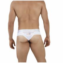 Белые трусы-бразилиана Lucerna Thong Clever Masculine Underwear