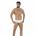 Белые трусы-бразилиана Lucerna Thong Clever Masculine Underwear
