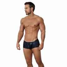 Темно-синие блестящие трусы-хипсы Cambodia Trunks Clever Masculine Underwear