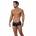 Темно-синие блестящие трусы-хипсы Cambodia Trunks Clever Masculine Underwear