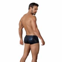 Темно-синие блестящие трусы-хипсы Cambodia Trunks Clever Masculine Underwear