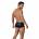 Темно-синие блестящие трусы-хипсы Cambodia Trunks Clever Masculine Underwear