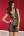 Мини-платье из сетки Daksha с имитацией шнуровки на лифе Livia Corsetti