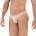 Бежевые трусы-тонги Mente Thong Clever Masculine Underwear