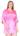 Короткий халат-кимоно из искусственного шелка Belweiss