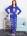 Женская пижама в новогоднем стиле с синими брючками Vienetta