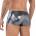 Серебристые трусы-хипсы Chakra Latin Boxer Clever Masculine Underwear
