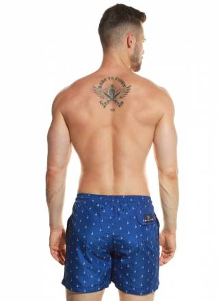 Мужские пляжные шорты с принтом в виде парусников Jolidon
