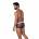 Черные сексуальные полупрозрачные трусы-хипсы Hunch Trunks Clever Masculine Underwear