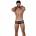 Черные сексуальные полупрозрачные трусы-хипсы Hunch Trunks Clever Masculine Underwear