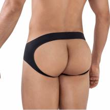 Черные трусы-джоки Mente Jockstrap Clever Masculine Underwear