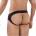 Черные трусы-джоки Mente Jockstrap Clever Masculine Underwear