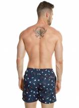 Мужские пляжные шорты с принтом в виде цветных акул Jolidon