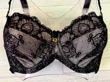Бюстгальтер на косточках с кружевными мягкими чашками Akcent