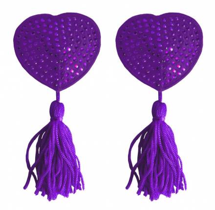 Фиолетовые пестисы-сердечки Tassels Heart Shots Media BV