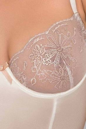 Изысканный корсаж с цветочным кружевом Lotus Passion