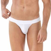 Белые трусы-танга Deseo Brief Clever Masculine Underwear