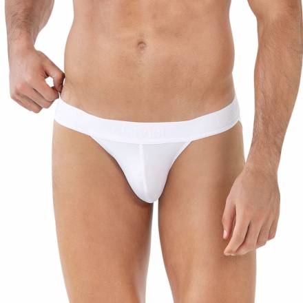 Белые трусы-танга Deseo Brief Clever Masculine Underwear