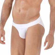Белые трусы-танга Deseo Brief Clever Masculine Underwear