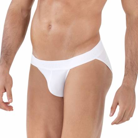 Белые трусы-танга Deseo Brief Clever Masculine Underwear